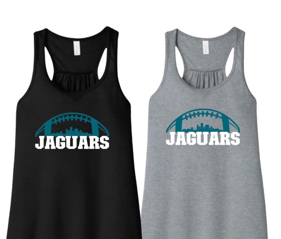 Official Ladies Jacksonville Jaguars Tank Tops, Jaguars Sleeveless Shirts,  Racerback Tanks