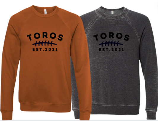 Tocoi Toros Football Premium Sweatshirt with Puff Design