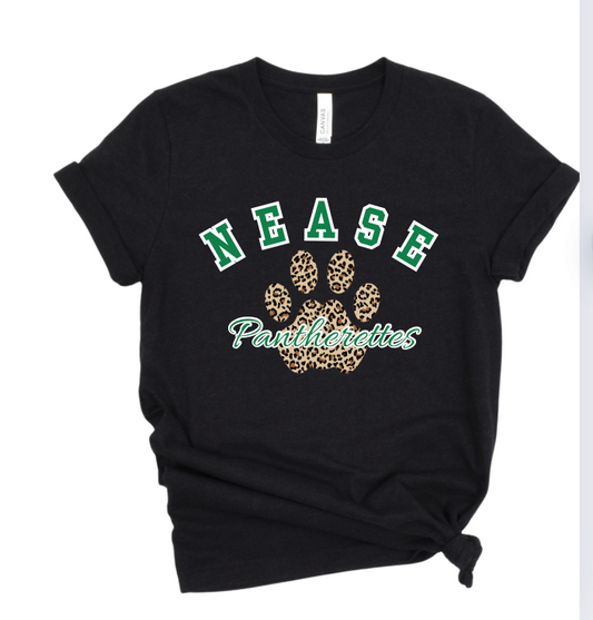 Nease Pantherettes Paw Tee