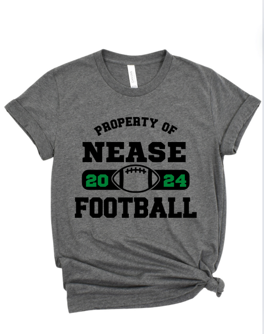 Property of Nease Football Tee