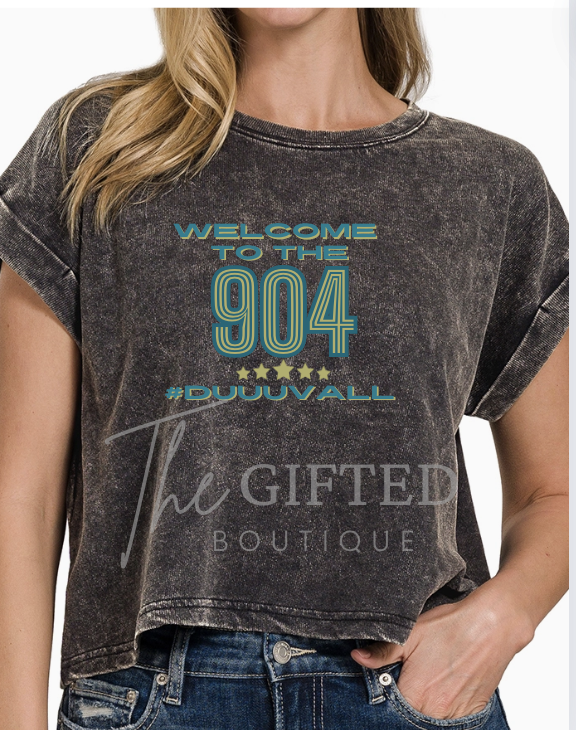 Jags Game Day Cropped Tees