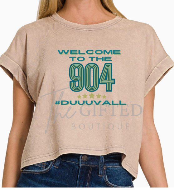 Jags Game Day Cropped Tees