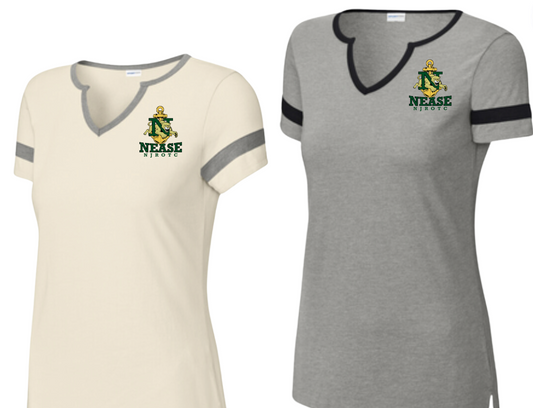 Nease NJROTC Logo Ladies Fit Tees