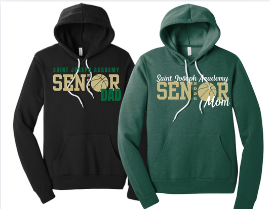 SJA Basketball Senior Luxe Hoodies