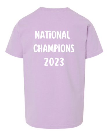 PIA Dance Team National Champions Short Sleeved Tee